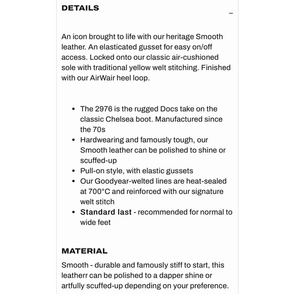 Dr. Marten Womens Yellow Stitch Smooth Leather White Chelsea Boots, Sz 9, NWOB - Picture 14 of 15